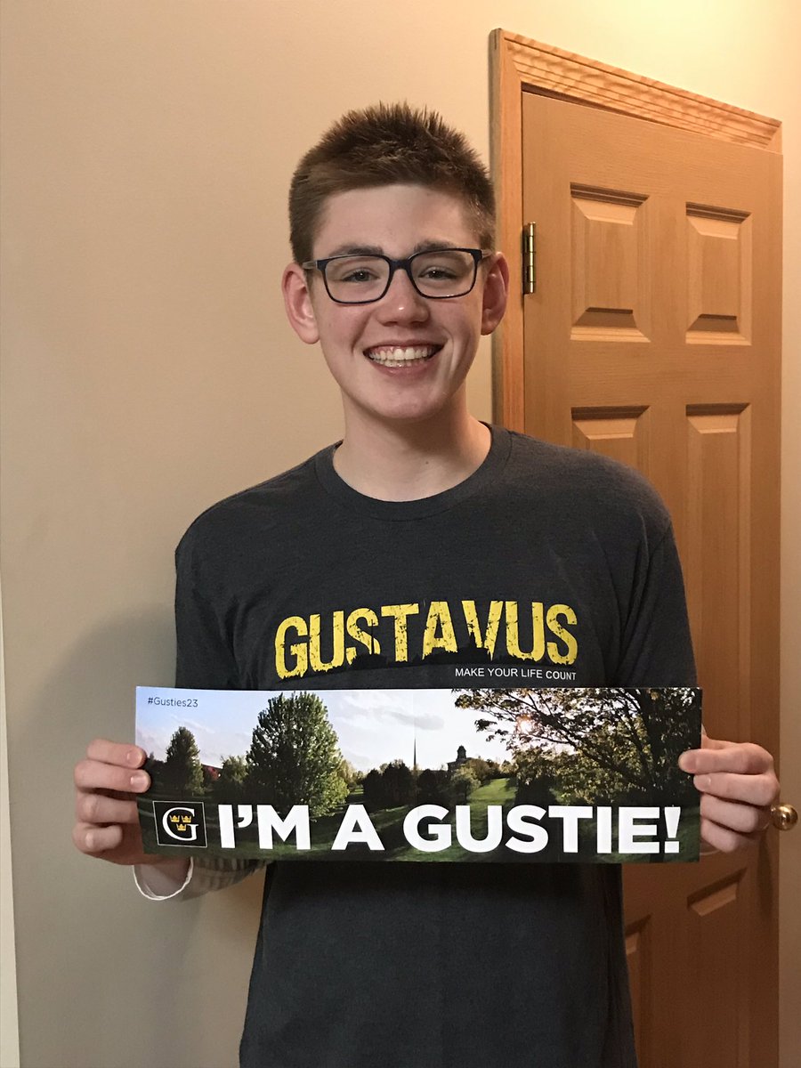 I am happy to announce my commitment to further my education and swimming career at Gustavus Adolphus College. Thank you to all who have supported me. Go Gusties!!! #gusties23