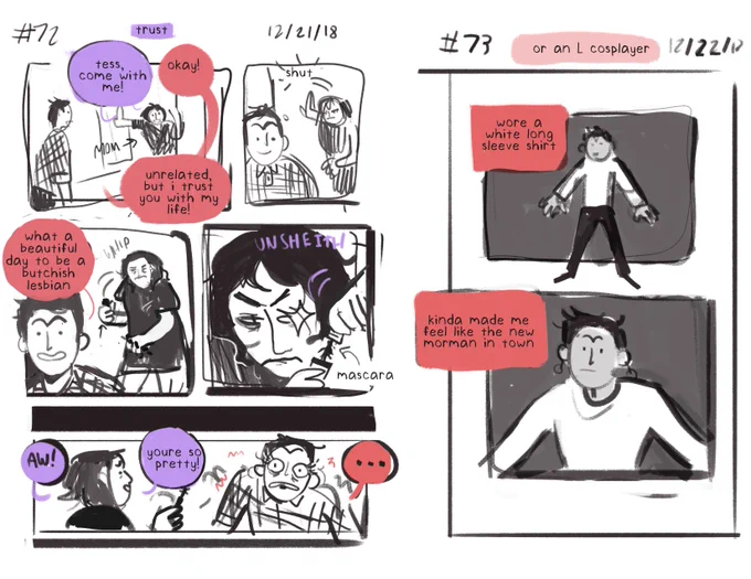 daily comics set 19!!!!! i kno im behind 