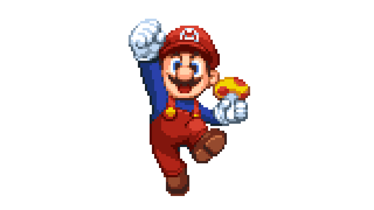 O Xrhsths フラッグさん Sto Twitter ファミコン スーパーマリオブラザーズ マリオ Nes Super Mario Bros Mario Nintendo ドット絵 Pixelart