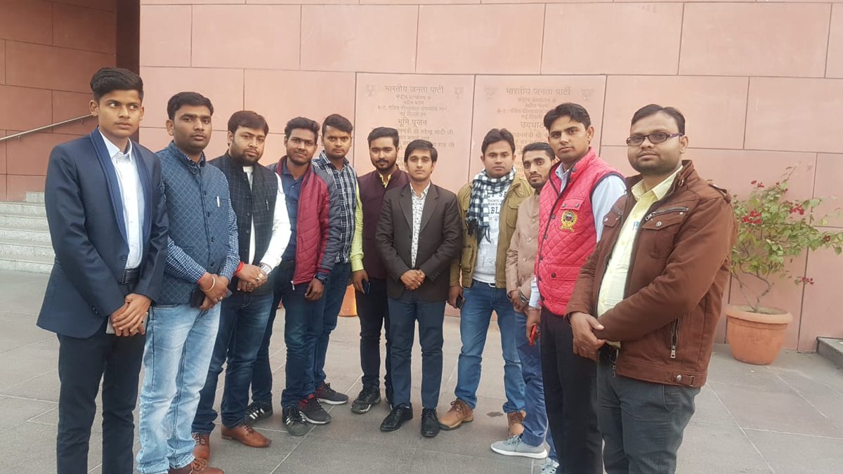mohitnagaich01's tweet photo. Attend training on Narendra Modi Apps,IT Social Media&Media organised by Shailesh Pandeyji National Convenor Modi Apps and team in #bjp Headquarter pt Deendayal upadhyay road new Delhi
#Mpsatishgautam
#मिशन_2019
#aligarh
#Bjp_it_dept
#30dec2018 https://t.co/CN43625CYP