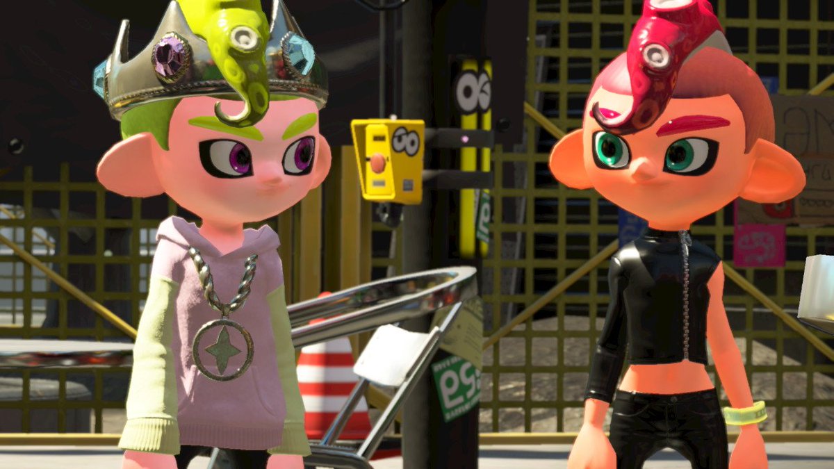 PrinceRabbit's tweet photo. Cuties #Splatoon2 #NintendoSwitch https://t.co/GBC2ETXMM1