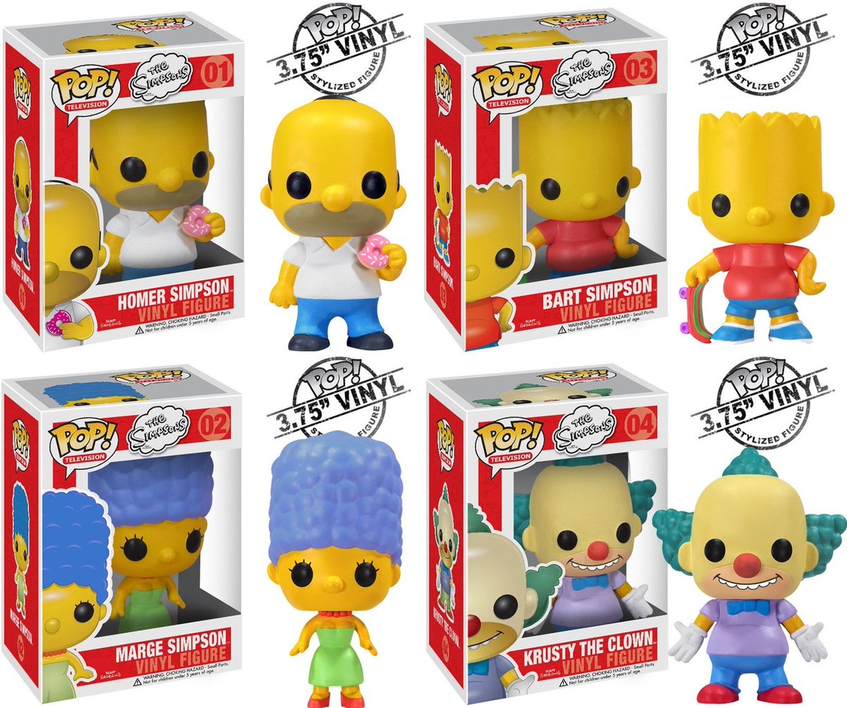 Drwhofn's tweet photo. @funko My #FunkoTop5
1) Homer Simpson
2) Marge Simpson
3) Bart Simpson
4) Krusty The Clown
5) Squidward- Spongebob Squarepants https://t.co/DqjEqSXwHZ