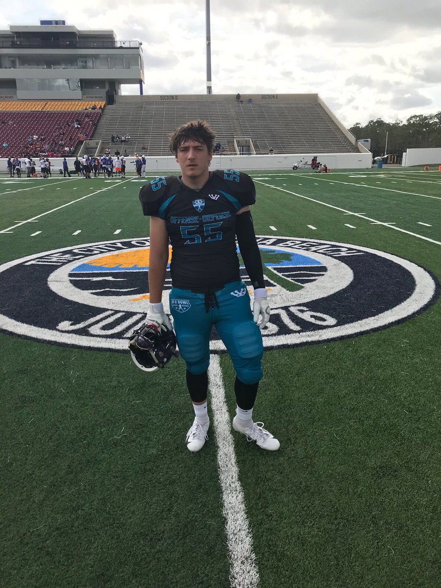kevin_feldbauer's tweet photo. Had a great time at the Offensive Defensive all American Bowl ! https://t.co/pqKDz0T6wf