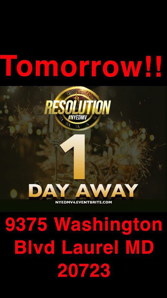 sou1bait's tweet photo. Join us TOMORROW at the BIGGEST NYE Party in the DMV
#ResolutionVsGenesis ๐ฅ
#NYEDMV ๐ฅ
๐9375 Washington Blvd Laurel Md 20723
Get your Tickets nowโผ๏ธ
https://t.co/Gd70CsAlkv https://t.co/sSsOPwPcut