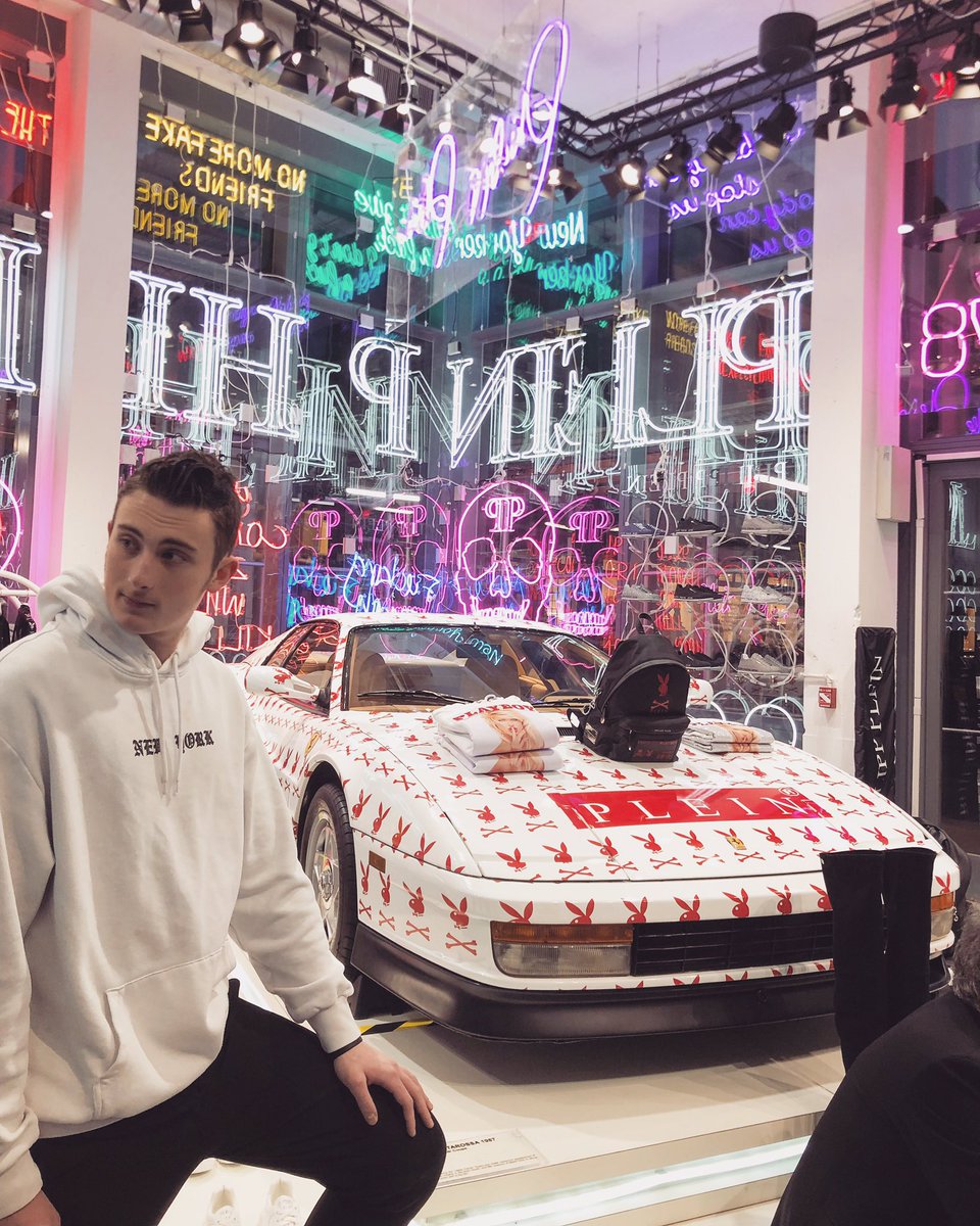 Popped by the @Philipp_Plein store in Soho.
