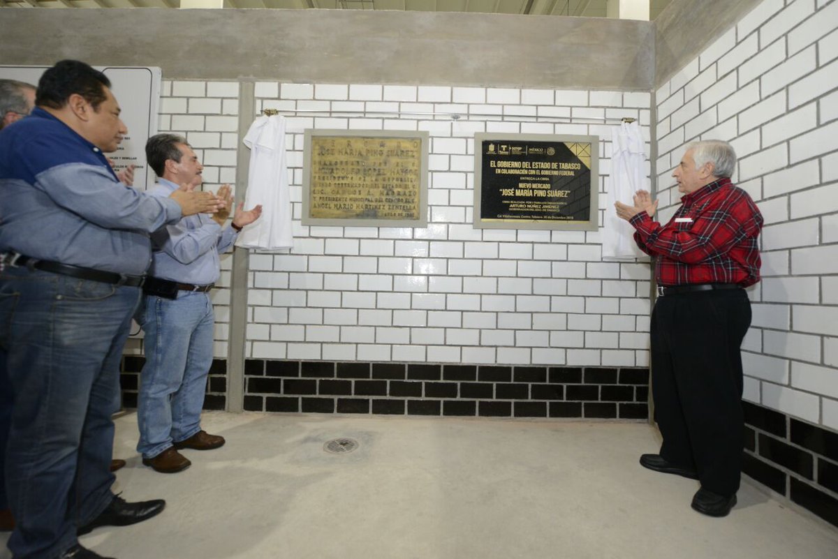 Gobdetabasco's tweet image. Entrega Núñez nuevo mercado Pino Suárez    
bit.ly/2AmImzm