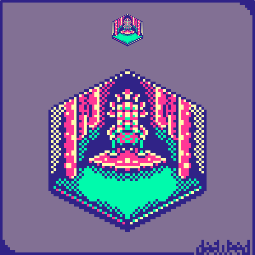 D44W33D's tweet photo. My participation to a #CubeOfWar against Shy Trashcan on #SadShort discord. Theme was #Medieval and the palette #FuzzyFour by P-Tux7.

Do you want to take part ? 
https://t.co/e06ih6KWSd 

#aseprite #pixelart #dotpict #ドット絵 #isometric https://t.co/PFku6MVshf