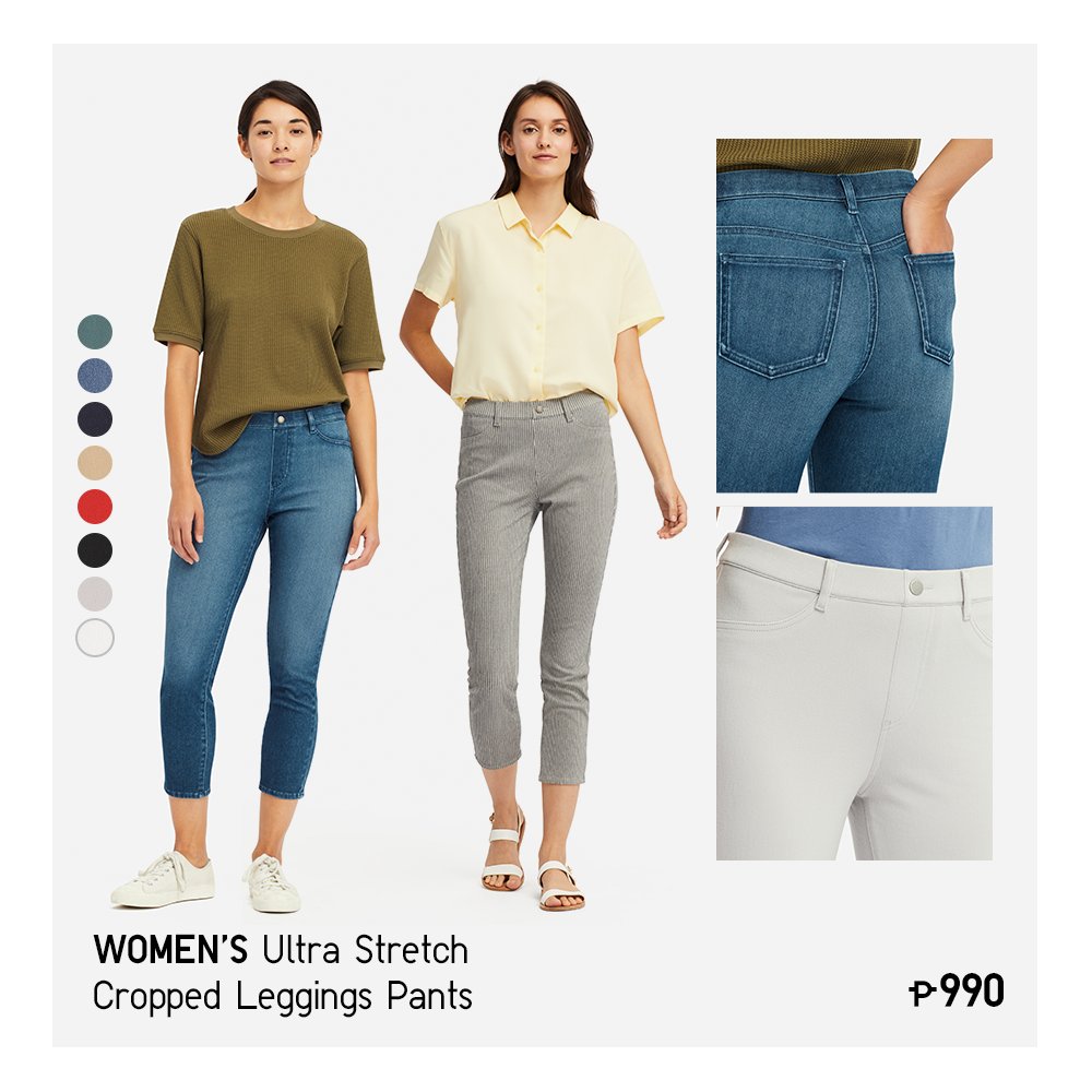 UNIQLO Philippines on X: Welcome the New Year in ultra style and comfort  with our Ultra Stretch Leggings Pants! What color are you eyeing? More  styles and colors when you download the