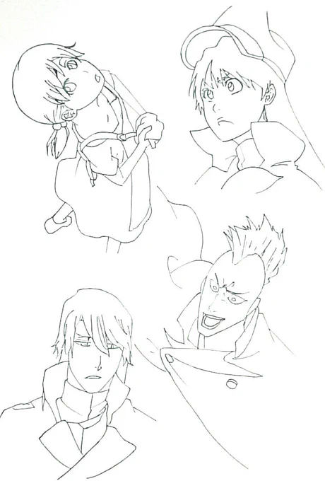 BLEACHの模写練習その5です～ 