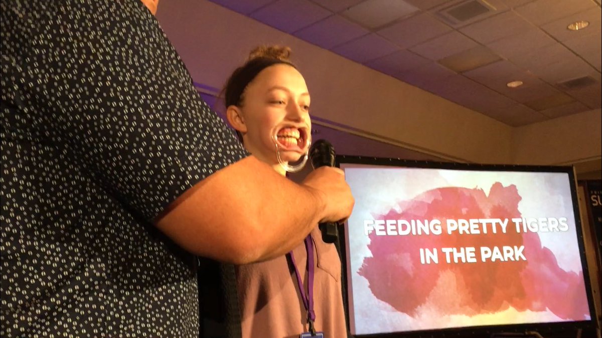 FriendsSummit's tweet photo. Speak Out! Feeding Pretty Tigers In The Park 😂😂😂 #friendssummit2018 #friendssummit18 https://t.co/sNkZusWsV4