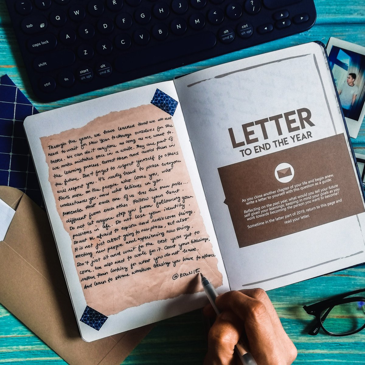 rowjie's tweet photo. Letter to end the year.
#ThankYou2018 #Rowjielogy2018 #2018GivingJournal https://t.co/hKeImAueVk