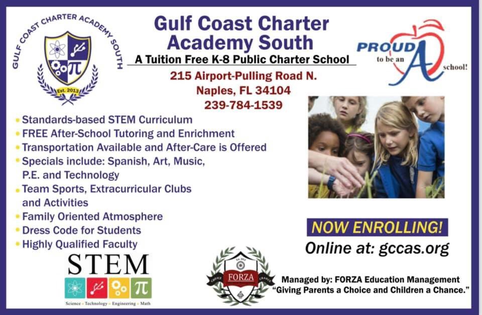 GCCAS1's tweet photo. Now Enrolling! #charterschools #CollierCountySchools #CollierCounty #STEM https://t.co/TY71XsyKM1