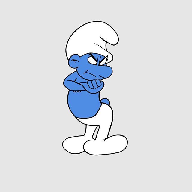 Vanity Smurf Smurfette The Smurfs Drawing smurf hand cartoon png  PNGEgg