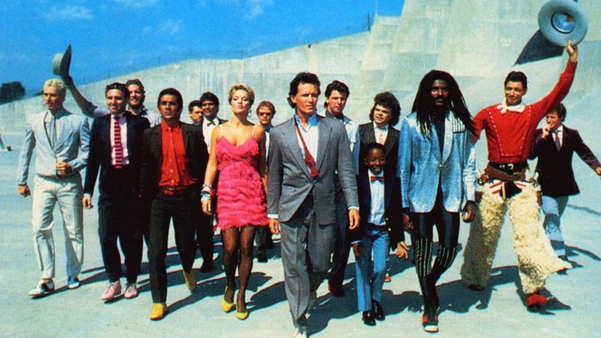cinecstatic's tweet photo. In summary, #BuckarooBanzai is an alien acid trip. A delightfully fun one starring a lot of crazy/talented people doing a lot of crazy/amusing things. #12DaysofGoldblum #CarlLumblyinTights https://t.co/0OV7dKUdKp