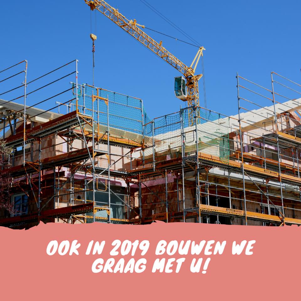 Op naar een nieuw jaar. Samen met u. Wij zijn er voor de grote én kleine bouwers. Voor iedereen die bouwt aan een mooie toekomst.

Logus. Da’s Logisch. We zien u graag terug in 2019 🥂!

#Gelukkig2019 #Logus #Bedankt #SamenBouwendAanDeToekomst