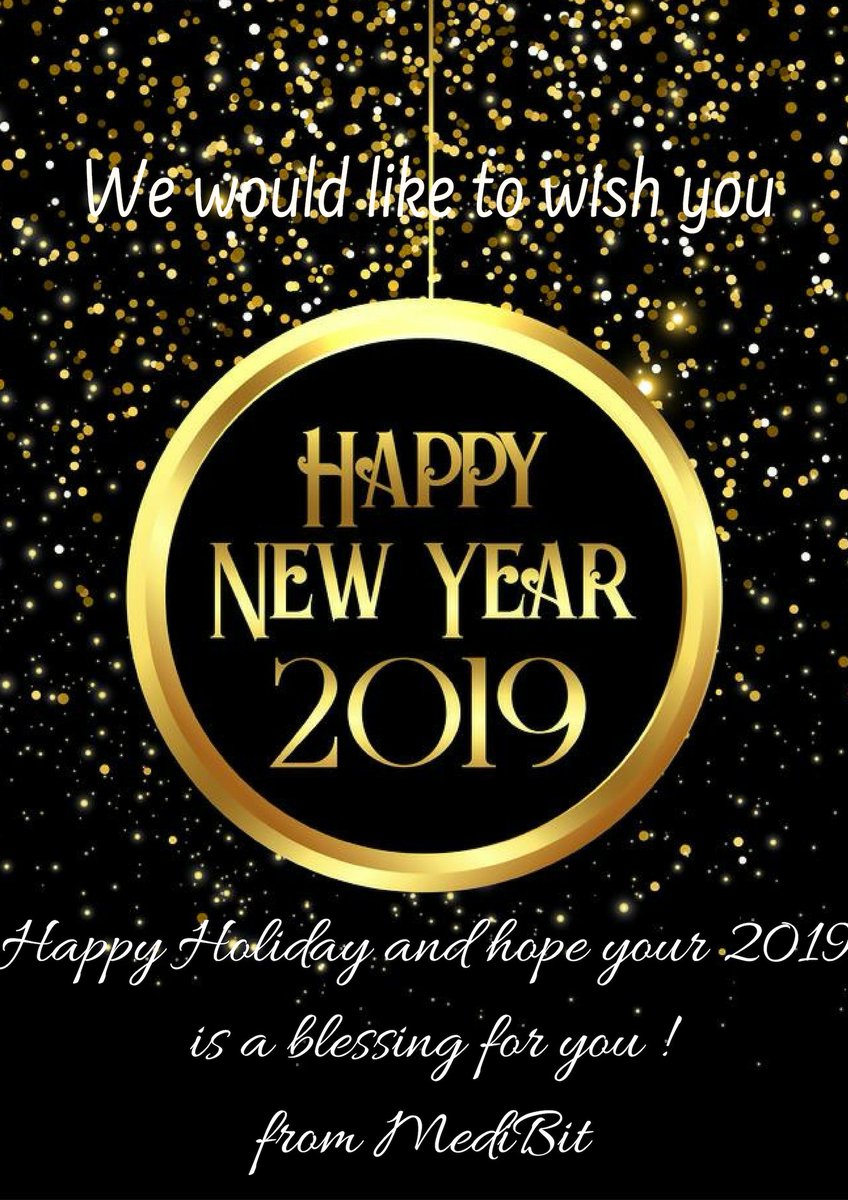 OfficialMedibit's tweet image. MediBit would like to wish you Happy New year! Happy Holiday Everyone! Be safe!
💥🎉🎇🎆
#bitcoin #Blockchain #MediBit #cryptocurrency #Crypto  #NewYear2019 #NewYearEve #MerryChrismas