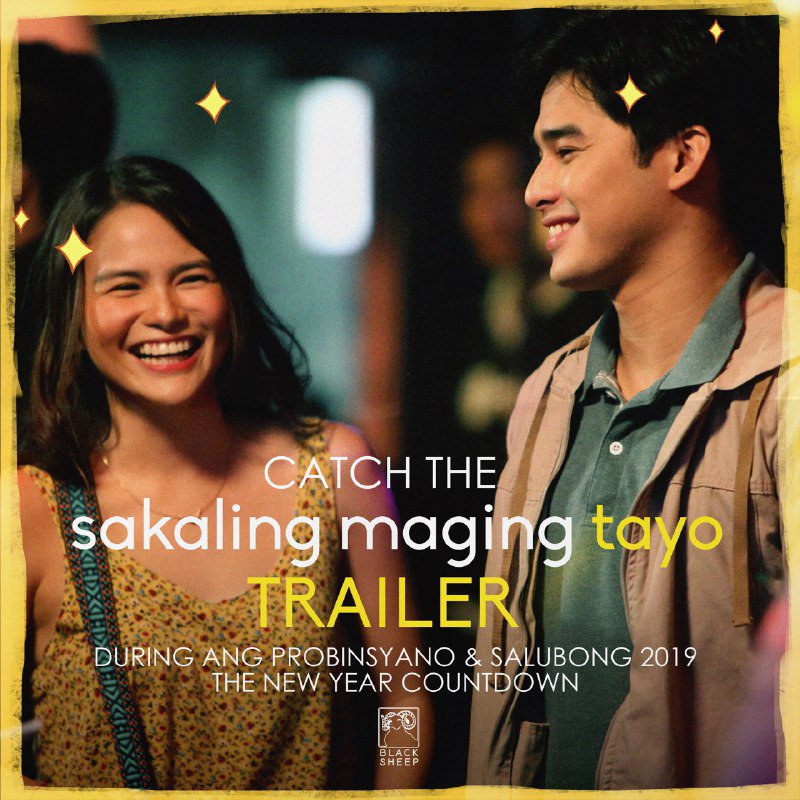 Black_SheepPH's tweet photo. 📺 Catch the #SakalingMagingTayoTrailer on-air tonight! 📺 

Game na ba kayo for 2019? 💯 https://t.co/nCIDZc4vFa
