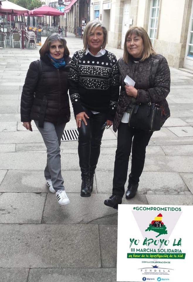 FUNDELA1's tweet photo. #JuliaOtero no ha dudado y se ha sumado a la III Marcha GC5Cia #GComprometidos contra la #ELA
Súmate tu también!
#PorUnMundoSinELA #GC5CIAxELA https://t.co/4Kg0l9KfLH