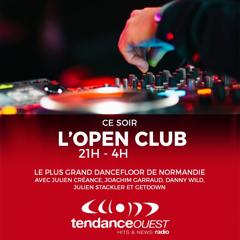 cedricthomire's tweet photo. RT tendanceouest: Ce soir pour le #reveillon2019 🥳 le plus grand #dancefloor 🎉 de #Normandie est sur #tendanceouest #radio de 21h00 à 4h00 du matin avec juliencreance JoachimGarraud #DannyWild JulienStackler djGETDOWN https://t.co/xr38HW6ack