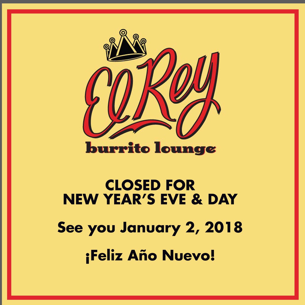 See y’all in 2019! HNY!