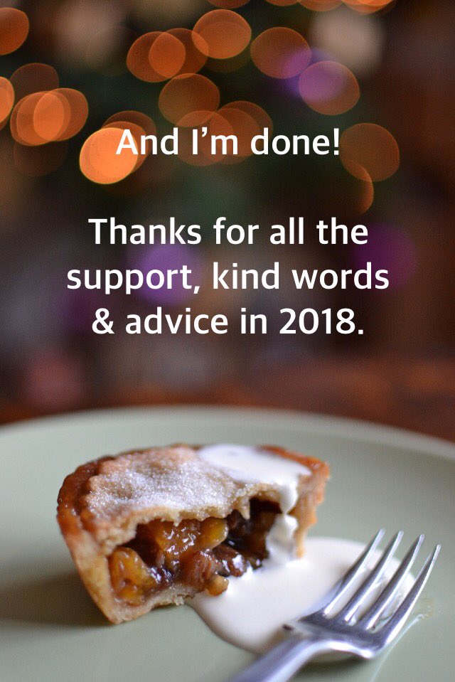 What a year of bakes. Taking a short rest for two weeks then back to it. #baker #bakery #scottishproduce #stonehouse #strathaven #buylocal #eatlocal