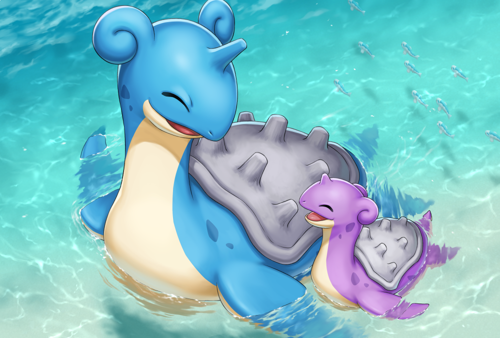 ポケモン「ポケモン多めでした。来年はもっといろいろ描きたい!#2018年自分が選ぶ今年の4」|獣道のイラスト