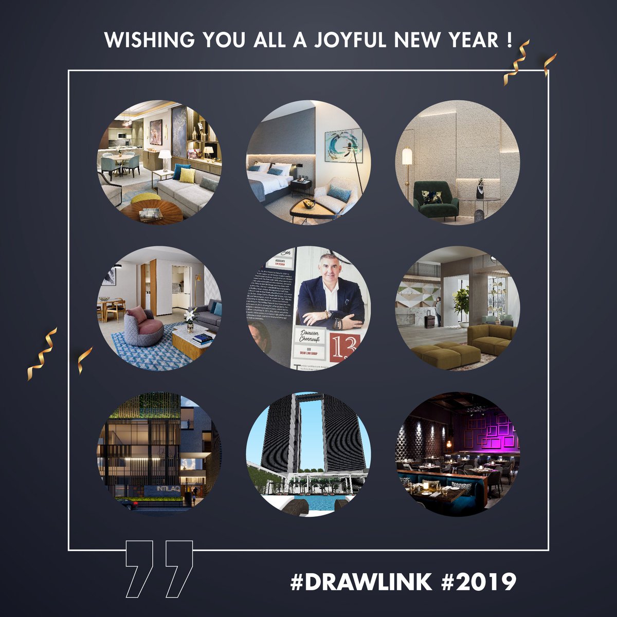 drawlinkco's tweet photo. 2018 was the year of success and delivery!
Looking forward for the challenges of 2019.
Wishing you all a joyful new year !

#newyear #2019 #celebrations #success #challenges #drawlink #dubai #athens #tunis #shanghai #best #wishes https://t.co/qY6XdYkaI8