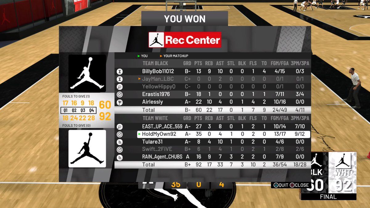MartinezTwo4's tweet image. When @XadriancarrillO asks daddy to hop on to carry him at rec #NBA2K19 #jordanrec #puresharp