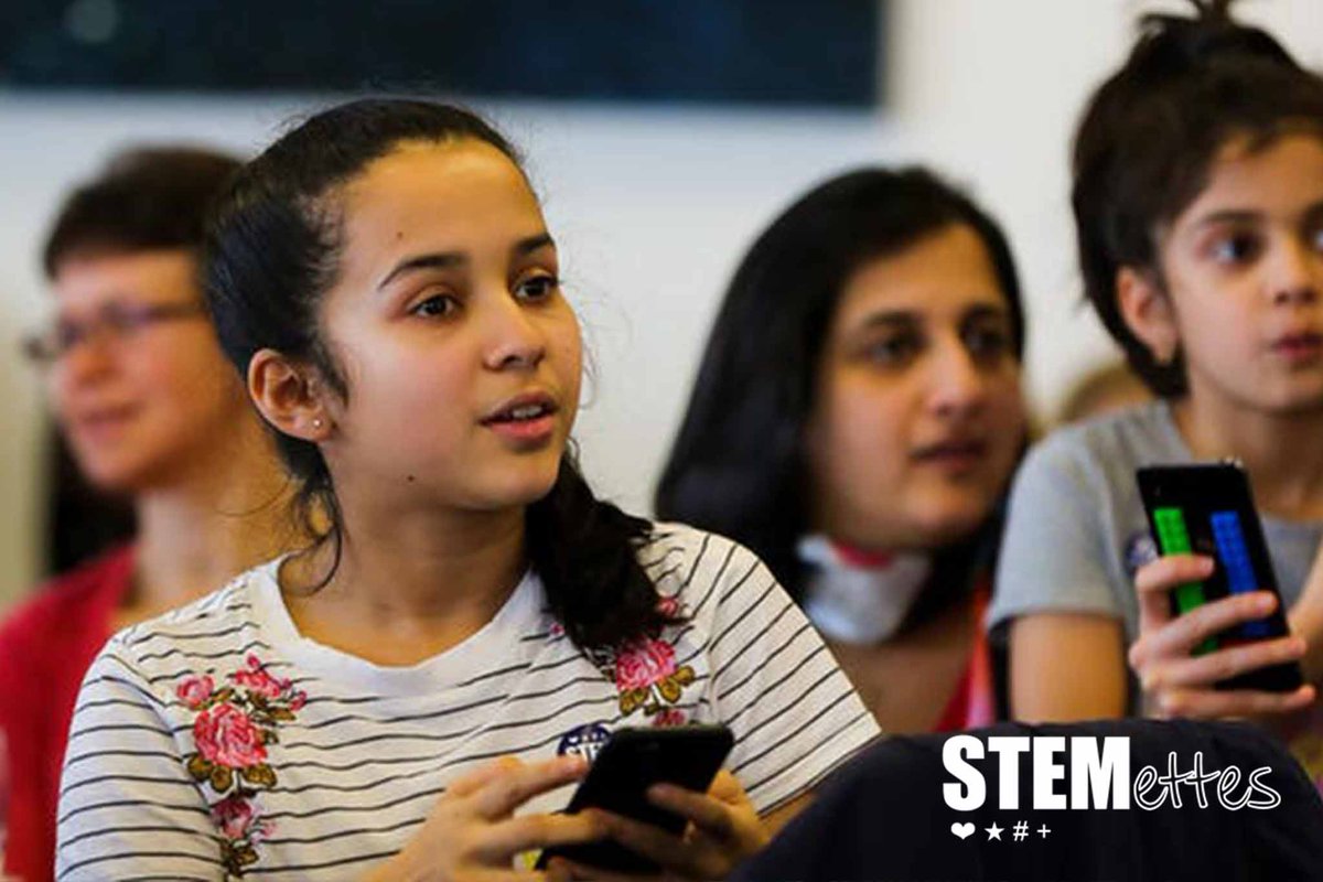 #HappyNewYear2019 <a href="/Stemettes/">Stemettes ® ♥★#●+</a> we’re showing the next generation that girls do Science, Technology, Engineering &amp; Maths too at our free, fun, food-filled experiences: stemettes.org/#calendar

#STEM 
#GirlsInSTEM
#WomenInSTEM