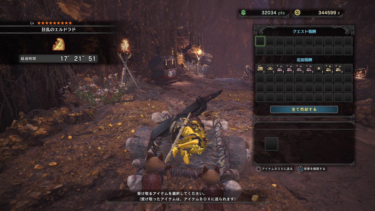 iambegeta's tweet photo. 2018年度年間ベストリザルト画面が決まったので載せておこう。

#ベジータ
#MHW
#QUESTFAILED https://t.co/WDYtQUSQfD