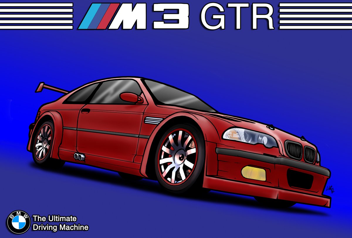 TheRealLeeCraft's tweet photo. #TodayIPainted this awesome @BMWUSA @BMW #M3 #GTR #M3GTR #E46
#Race #RaceCar #Hellrot #Modded #illest #Canibeat #Comics #ComicBook #ComicArt #Digital #Digitalart #Digitalpainting #Art #Artist #painting #drawing #ArtistOnTwitter #artistoninstagram https://t.co/Y4FFbKBPIa