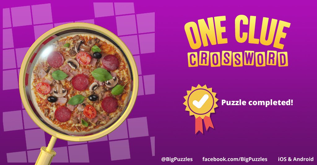 Ash61284's tweet photo. I completed a puzzle in One Clue Crossword. Play now for free!
https://t.co/5n1BWqCNSl #OneClueCrossword https://t.co/oZH1aSeUyr