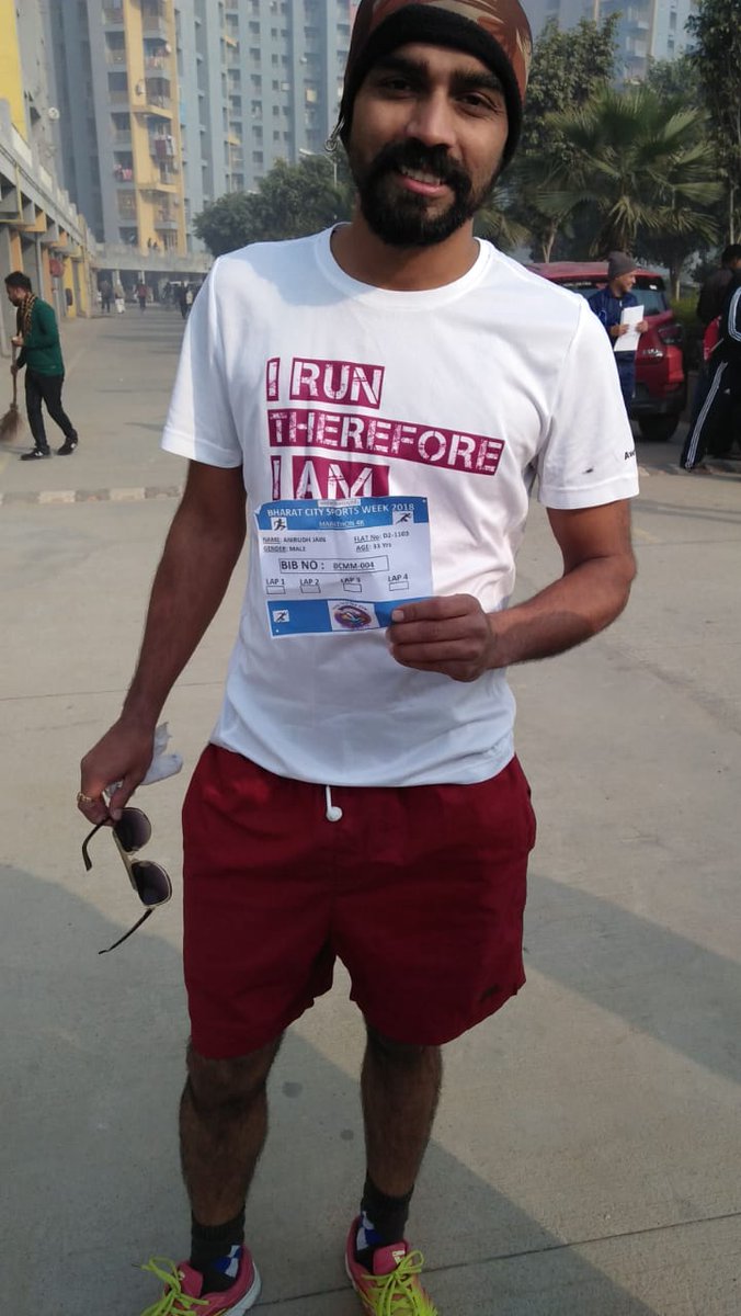 GauravGoelHR's tweet photo. Our newbie runner @Anirudh92647376 tasted podium yesterday by securing 3rd place in Bharat city sports week 4k run. Kudos to the champ... Enjoy the journey ☺️🤗
Proud 👏👏
#HumanResources 
#humancapital 
#humfittohindiafit 
#humfittohawfisfit https://t.co/hCQo0fKh7V