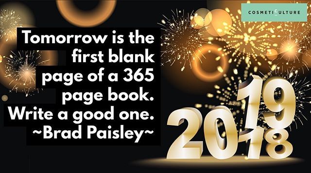CosmeticCulture's tweet image. Wishing everyone a wonderful New Years Eve celebration tonight wherever you may be an absolutely incredible 2019! Here’s to another amazing year 🥳🍾🥂 #cosmeticculture #newyears #newyearseve #newyearseve2019 #sydneynewyears #celebration #celebrationtim… bit.ly/2StPUYf