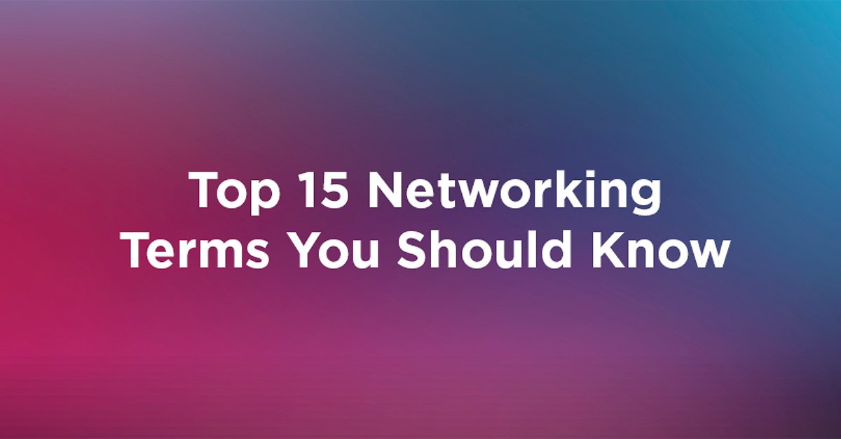 GlobalKnowledge's tweet photo. Top 15 Networking Terms You Should Know #bootp #dhcp https://t.co/pn3ZGDt0pV https://t.co/r1w3p3JtxN