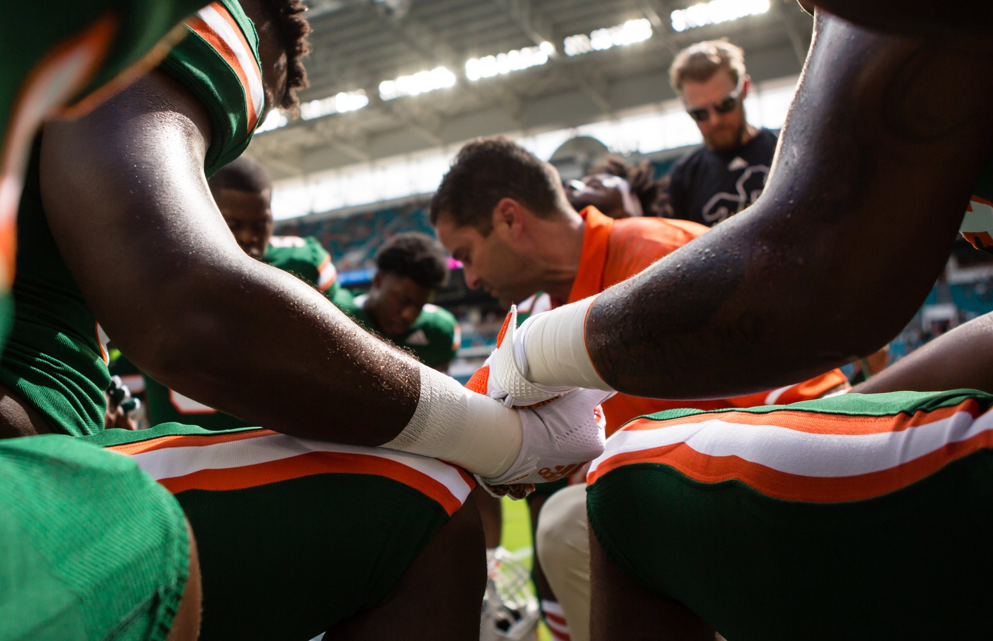 Canes Football on Twitter "Set those alarms! Head coach Coach_MannyDiaz is joining