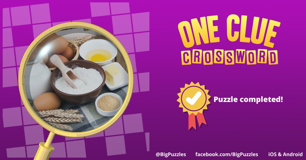 Ash61284's tweet photo. I completed a puzzle in One Clue Crossword. Play now for free!
https://t.co/5n1BWqCNSl #OneClueCrossword https://t.co/mIc84ulIRx