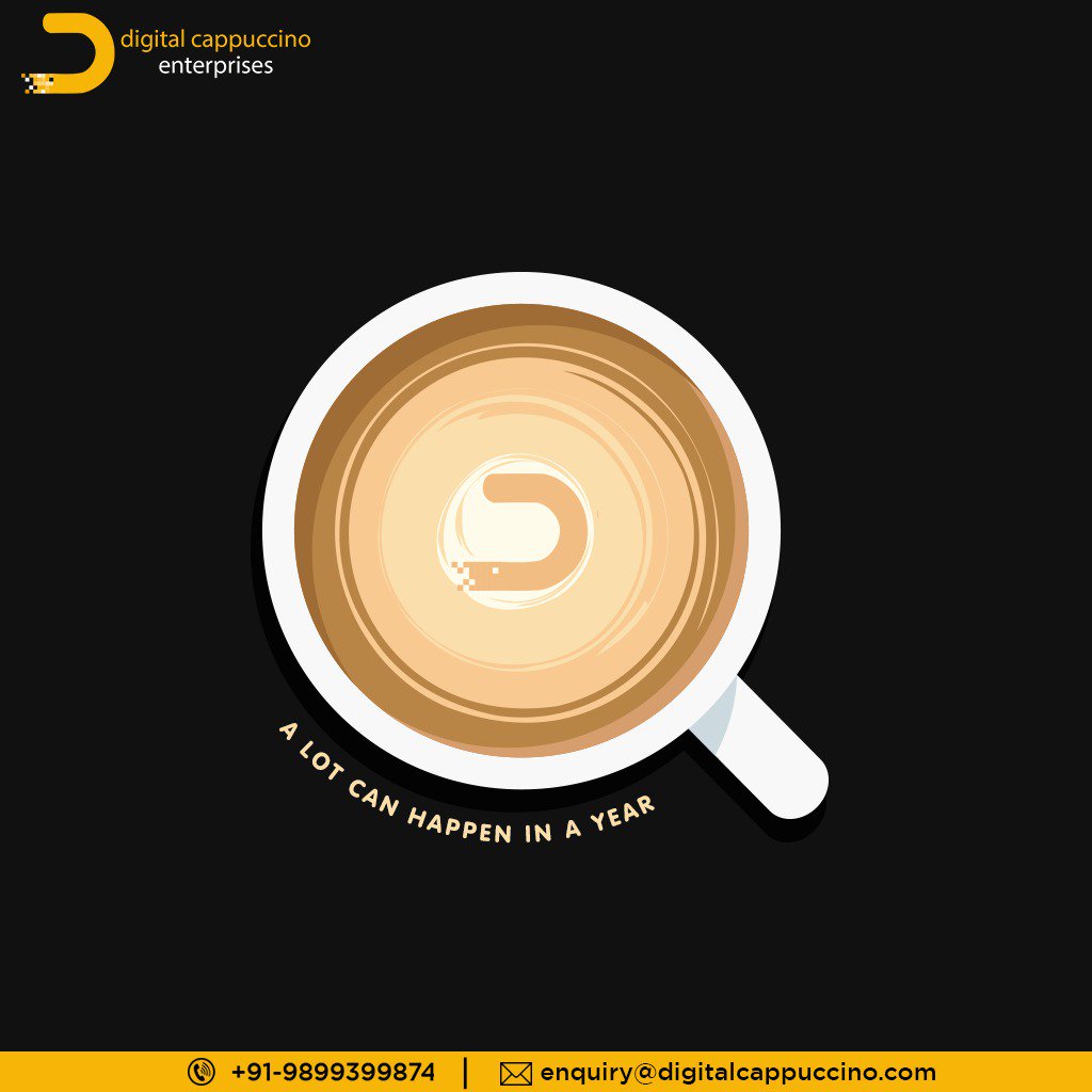 digitalcappucci's tweet photo. A LOT CAN HAPPEN IN A YEAR.

#Digitalcappuccinoenterprises #2k18 #MondayMotivation https://t.co/SYBNN6BnjM