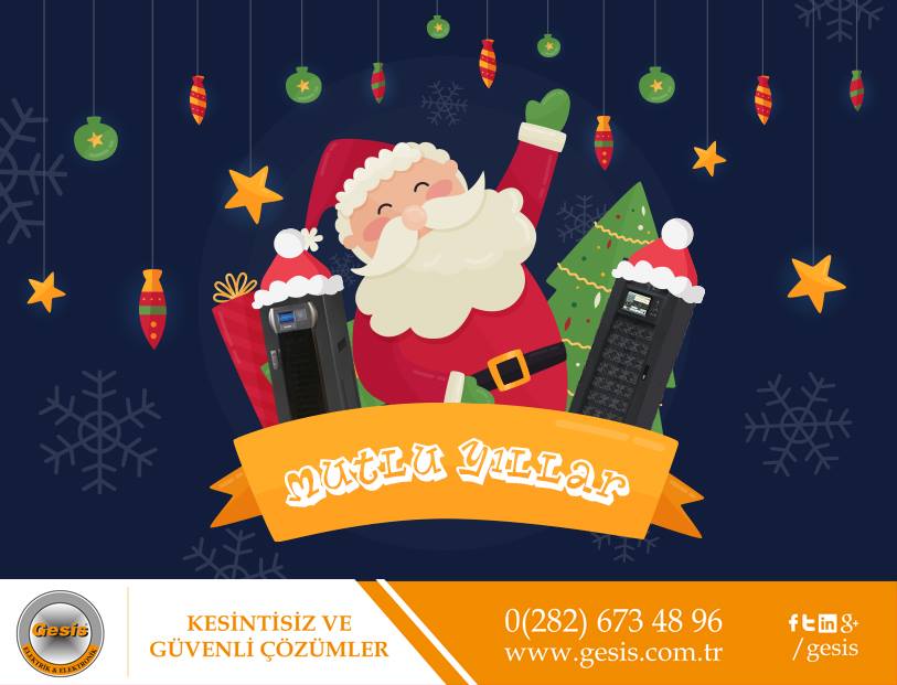 Huzurlu ve mutlu bir yıl geçirmeniz dileğiyle.
Yeni yılınız kutlu olsun..
#yeniyıl #mutluyıllar #gesiselektronik