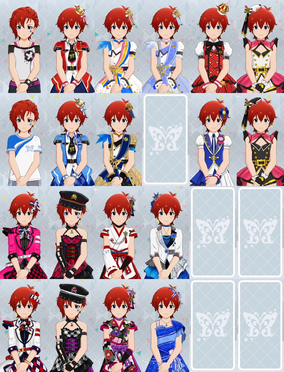 だまp メモ用 Sur Twitter 衣装一覧 ジュリア 18 12 31 追加分まで