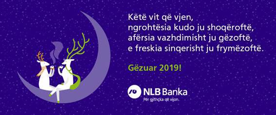 nlb_kos's tweet photo. NLB Banka ju uron vit të mbarë! Gëzuar 2019! https://t.co/tlXFC5PUAO