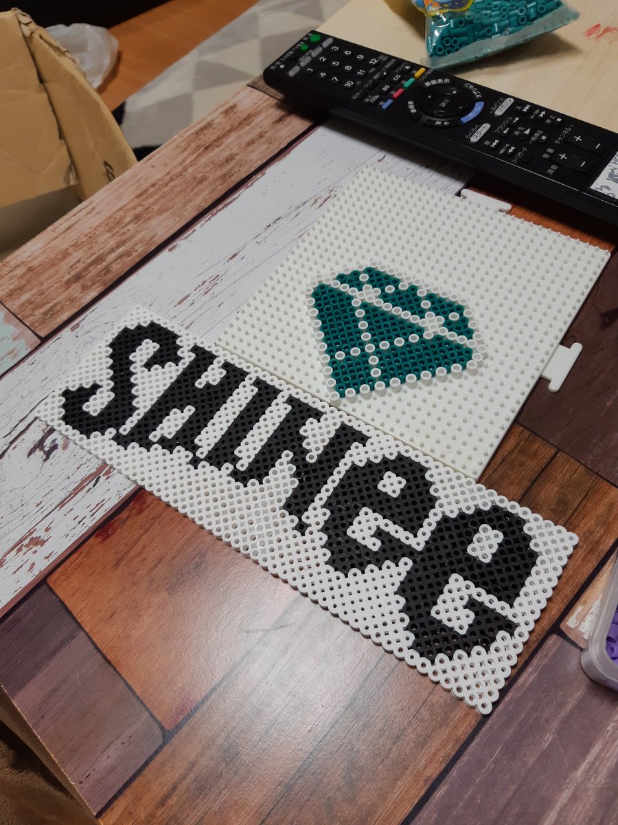 おから Na Twitterze Shineeロゴ アイロンビーズ Shinee