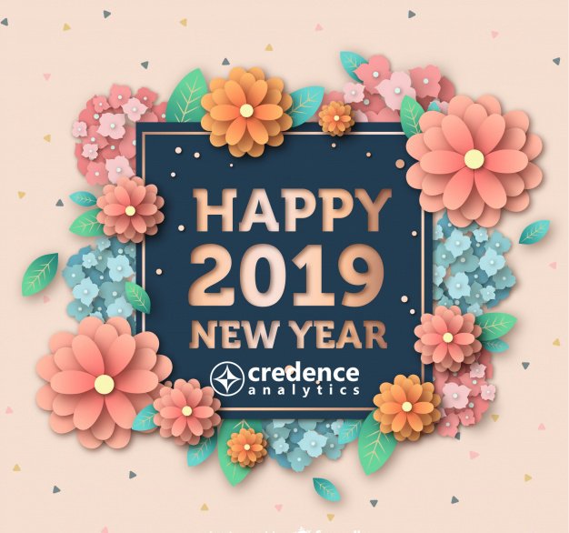 credencesoft's tweet photo. Credence Analytics wishes everybody Happy New Year 2019 #happynewyear2019 #newyear2019 #happy2019 https://t.co/8nI5yoFWOD