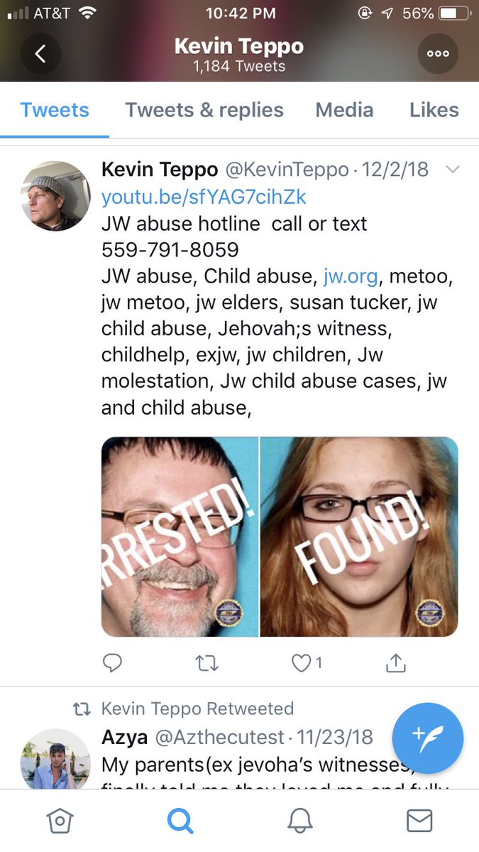 Timay777's tweet image. This guy Kevin Teppo is a scam artist. He is asking for cars, cell phones, computers, money etc as donations for safe houses for ex JW’s that don’t exist.