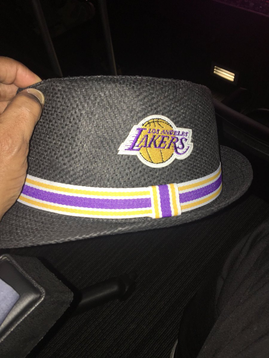 lakers fedora
