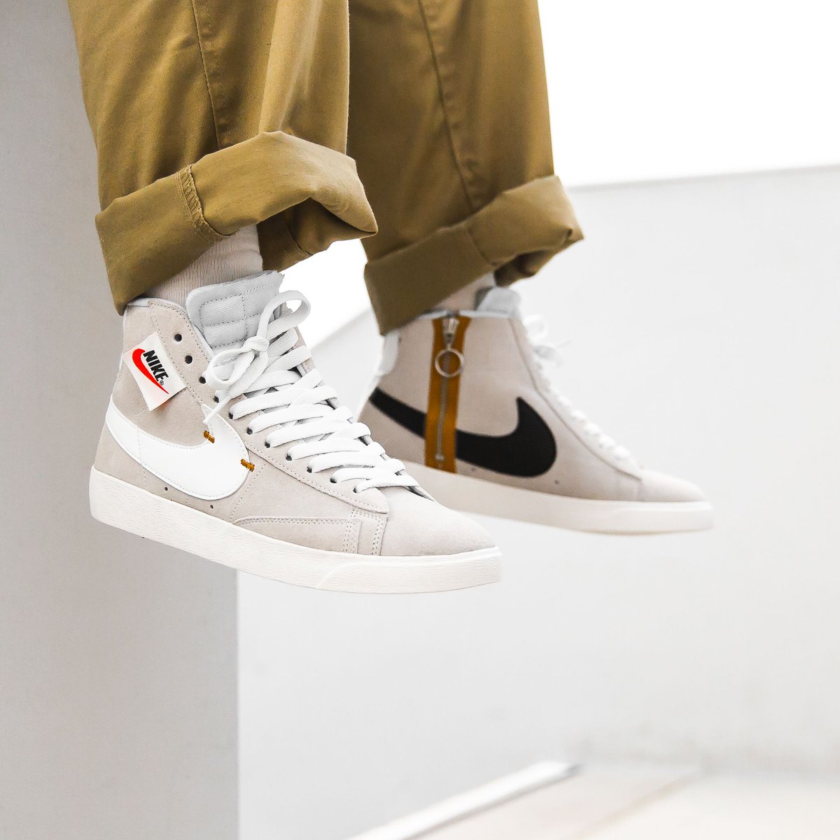 nike women's blazer mid rebel off white