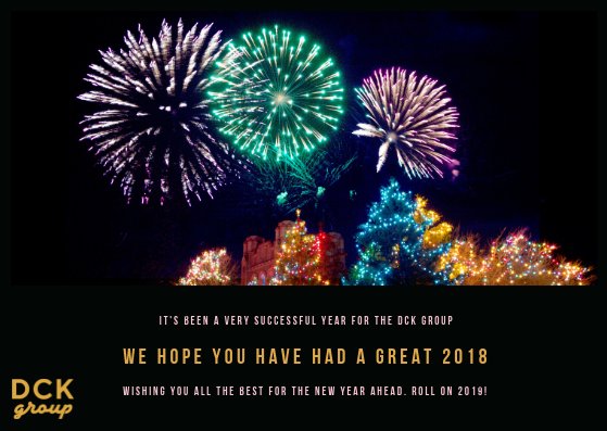 DckPeople's tweet photo. 2018 is almost over. How has your year been? https://t.co/ku9t1aZySa