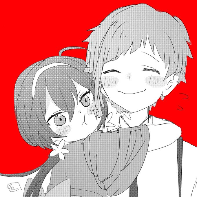 敦鏡ちゃん
年越しのめでたい感じを出すために紅白にしてみた 