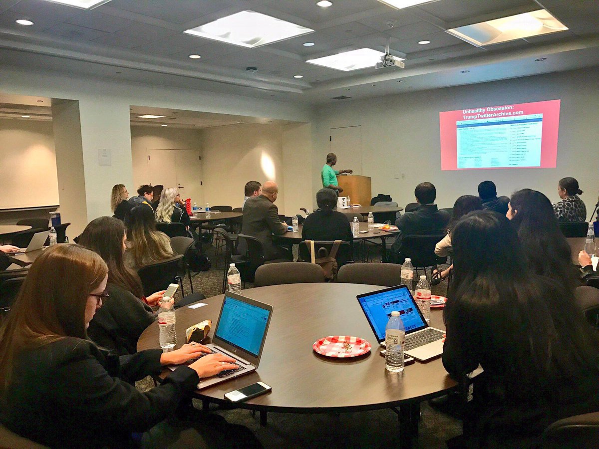michelebraphael's tweet photo. In February, now @usatoday Consumers Editor @mmaltaisLA & I collaborated on booking, logistics, marketing & social media for social media guru @sree’s SoCal tour, featuring @JuntaeDeLane, @SLeasca & @eva_recinos at @latimes, @LACity, @USCAnnenberg, which all trended on @Twitter. https://t.co/cPY4kfTSVg