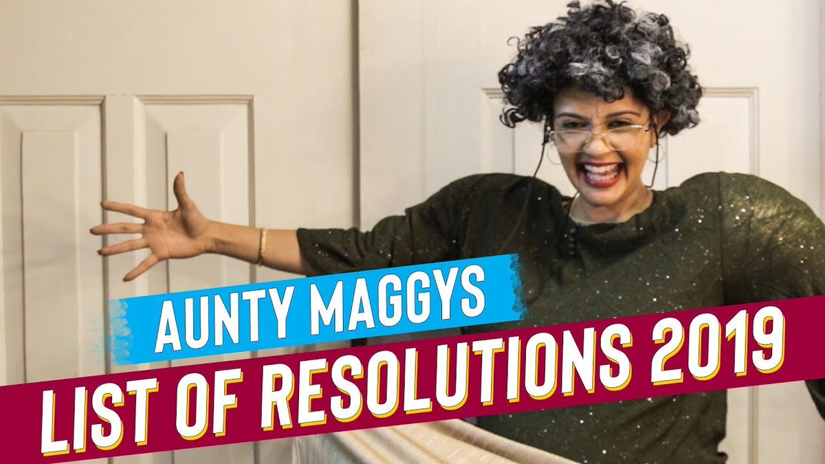<a href="/ROZZcity/">Rozzlin</a> shares her top 5 New Year resolutions suggested by her viewers.
bit.ly/AuntyMaggyNewY…